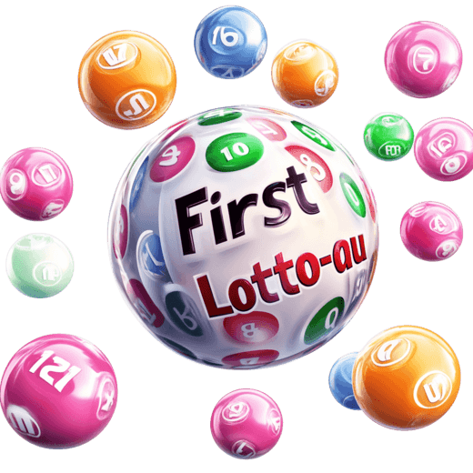 Lucky winner holding lottery ticket